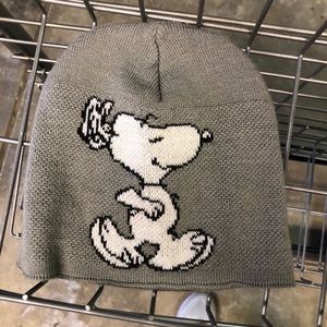 Winter snoopy hats and 1 set gloves